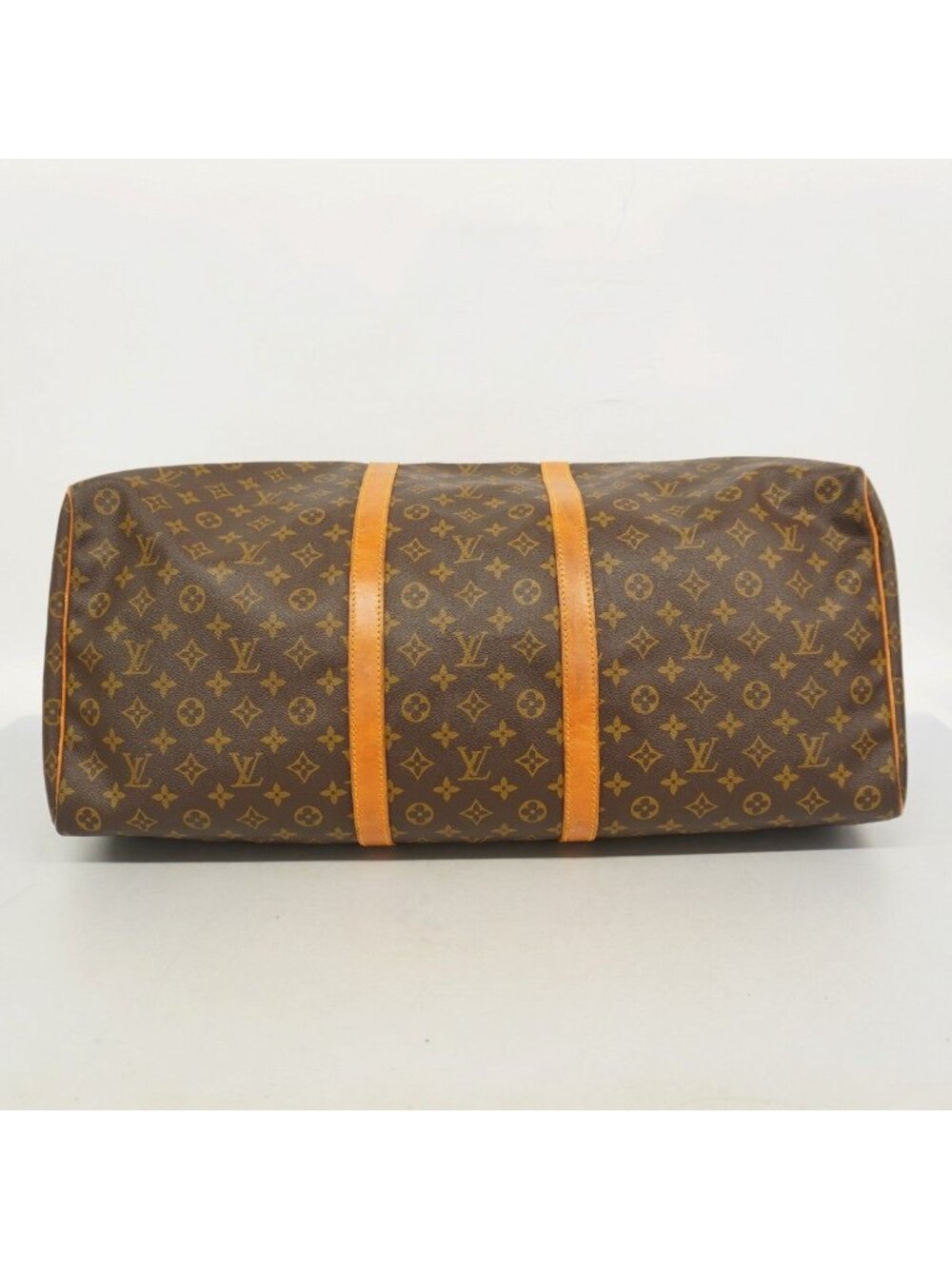 Louis Vuitton Boston Bag Monogram Keepall 60 Brown - Picture 3 of 10